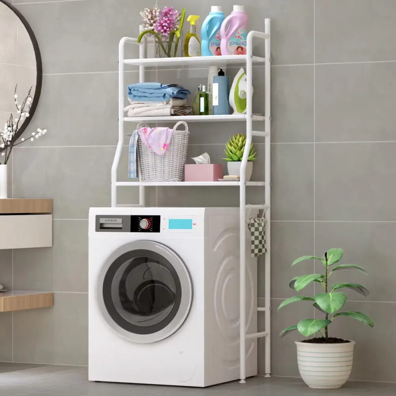 Универсальный полка-стеллаж 168 x 68 x 26 см для хранения над стиральной машиной TW-106 White