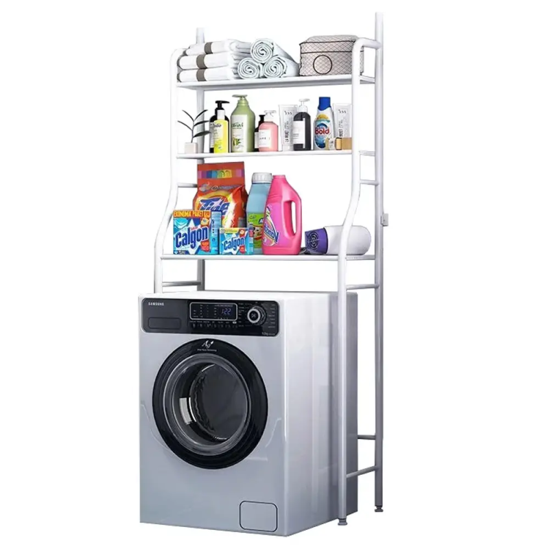 Универсальный полка-стеллаж 168 x 68 x 26 см для хранения над стиральной машиной TW-106 White