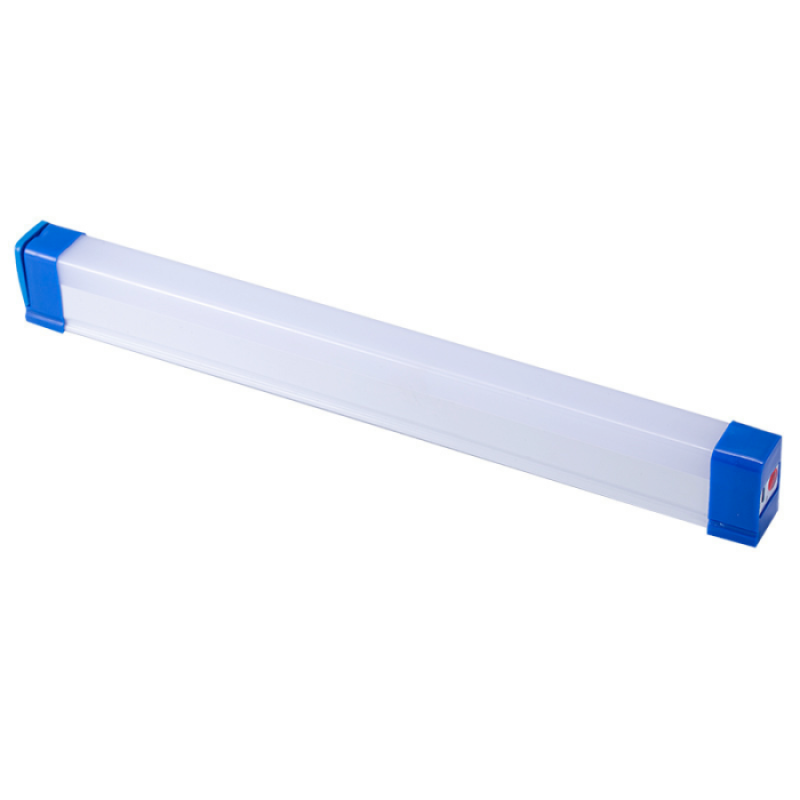 Світлодіодна Led лампа-ліхтар 30 см 60 Вт акумуляторний 2400 мАг з магнітом, петлею, USB зарядка SENDL AY-T5DG White