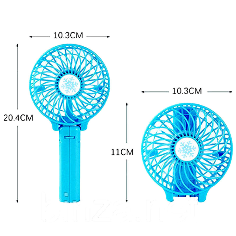 Ручний міні вентилятор на батарейках 3 швидкості Rapid Cooling (RP-12852) Ручний міні вентилятор на батарейках 3 швидкості Rapid Cooling (RP-12852)
