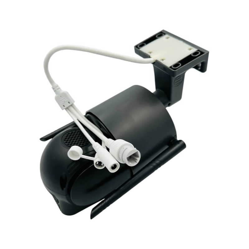 Вулична поворотна IP камера 4G/Wi-Fi з двома лінзами 4 Мп з цифровим зумом і мікрофоном SC03 V380pro Black