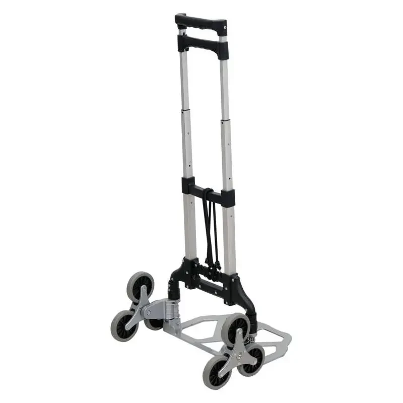 Візок на 6 коліс складаний алюмінієвий з вантажопідйомністю до 70 кг SH-7031-P-TPR Silver