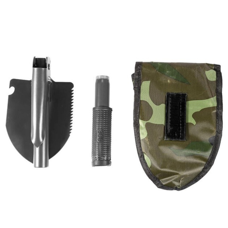 Лопата туристична складна з чохлом компасом 4 в 1 кирка пилка відкривачка Lesko LS1001 Black Лопата туристична складна з чохлом компасом 4 в 1 кирка пилка відкривачка Lesko LS1001 Black