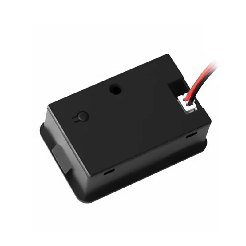 Вольтметр DC цифровий з LCD дисплеєм для вимірювання напруги 8-30В Lesko 6140 Black