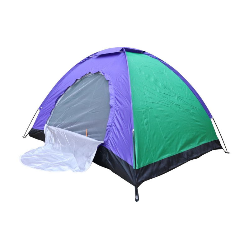 Туристичний намет автоматичний універсальний 2-х місний 2.05 х 1.6 м Tent Blue with green