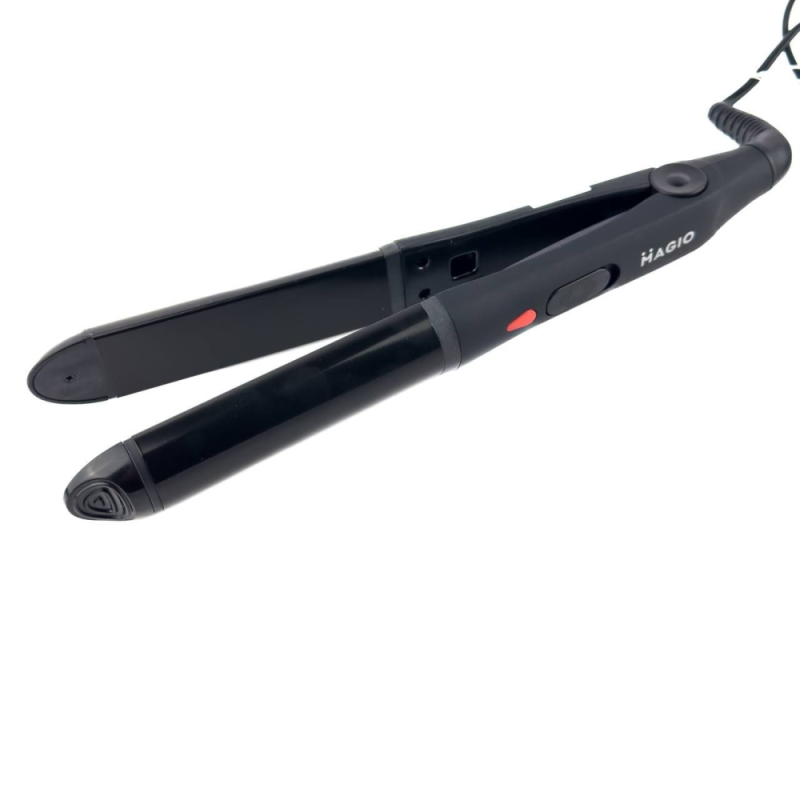 Вирівнювач для волосся плойка 2в1 55 Вт керамічні пластини Magio МG-677 Black