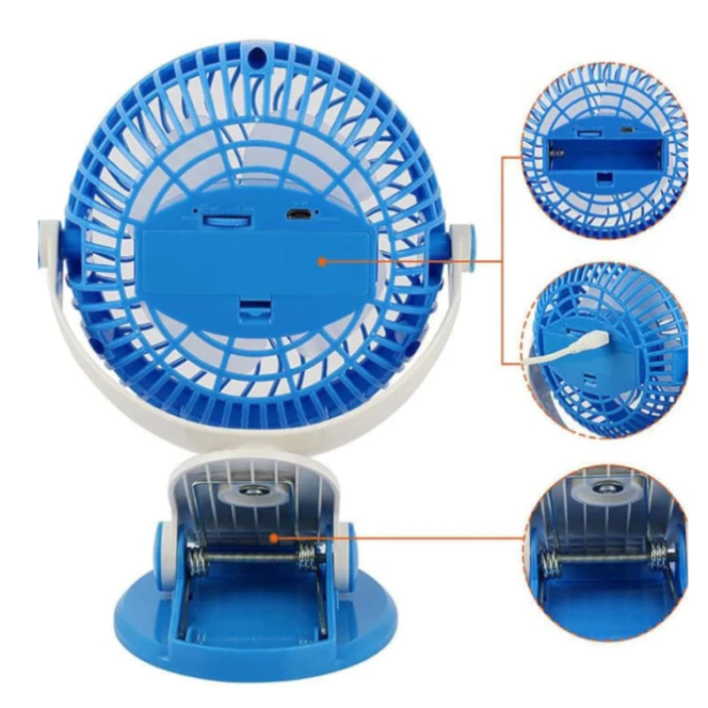 Портативний міні настільний вентилятор на батарейках з прищіпкою Compact Air Flow (Mini Fan 1298) Портативний міні настільний вентилятор на батарейках з прищіпкою Compact Air Flow (Mini Fan 1298)