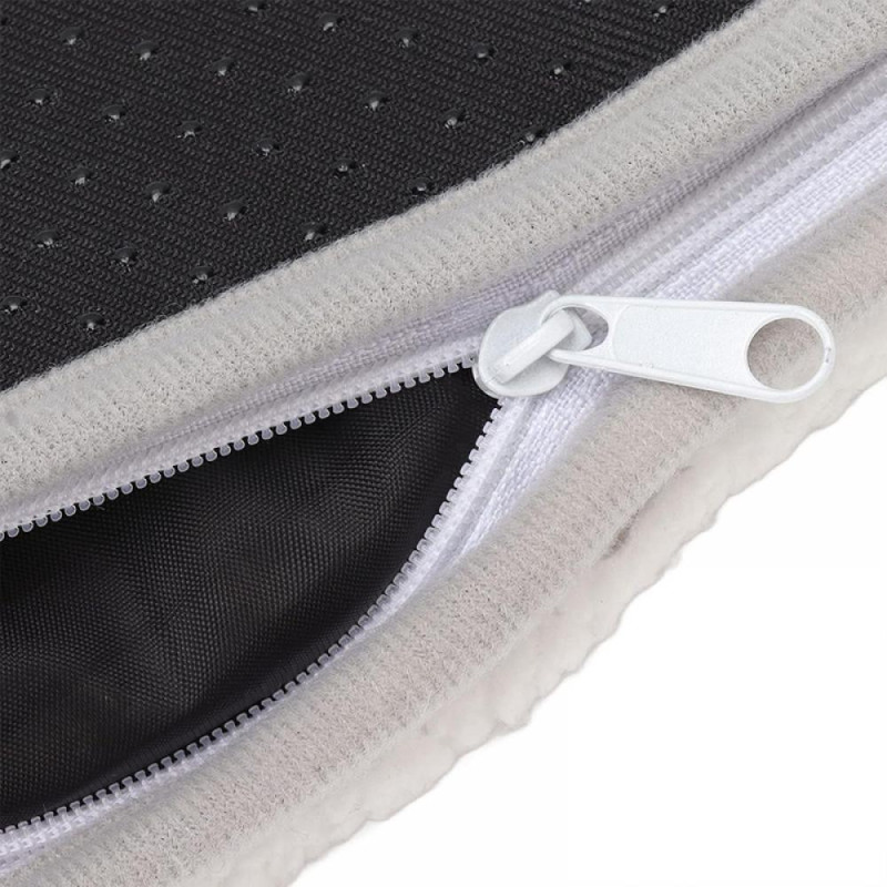 Грілка для ніг з електричним USB підігрівом фланелева 40-50 град Lesko 29875 Black