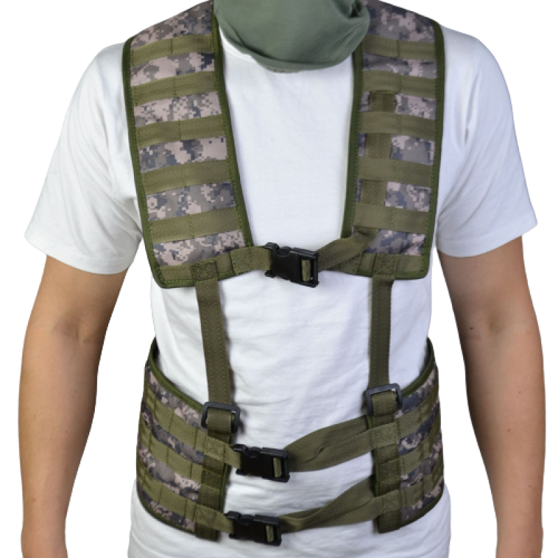 Розвантажувальний жилет РПС система Molle 3D сітка з ущільнювачем (Мультикам)