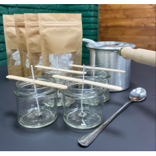 Набір для виготовлення свічок "Сяйво в дім" з екологічних та якісних матеріалів