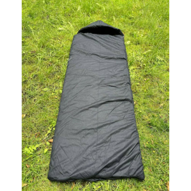 Зимовий спальний мішок - ковдра Fierce Winter до - 15 з капюшоном та чохлом для перенесення (Синій)