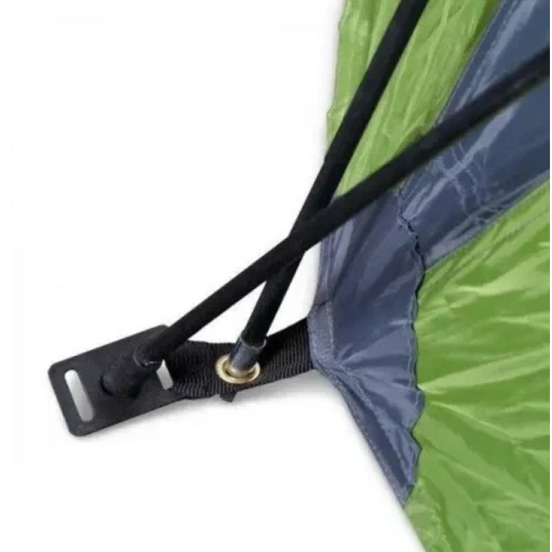 Туристичний намет автоматичний для кемпінгу 2-х місний 200х150х110см Green