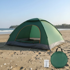 Автоматичний туристичний намет для кемпінгу 2-х місний Autocamp 200х150х120 см AC-1912 Green