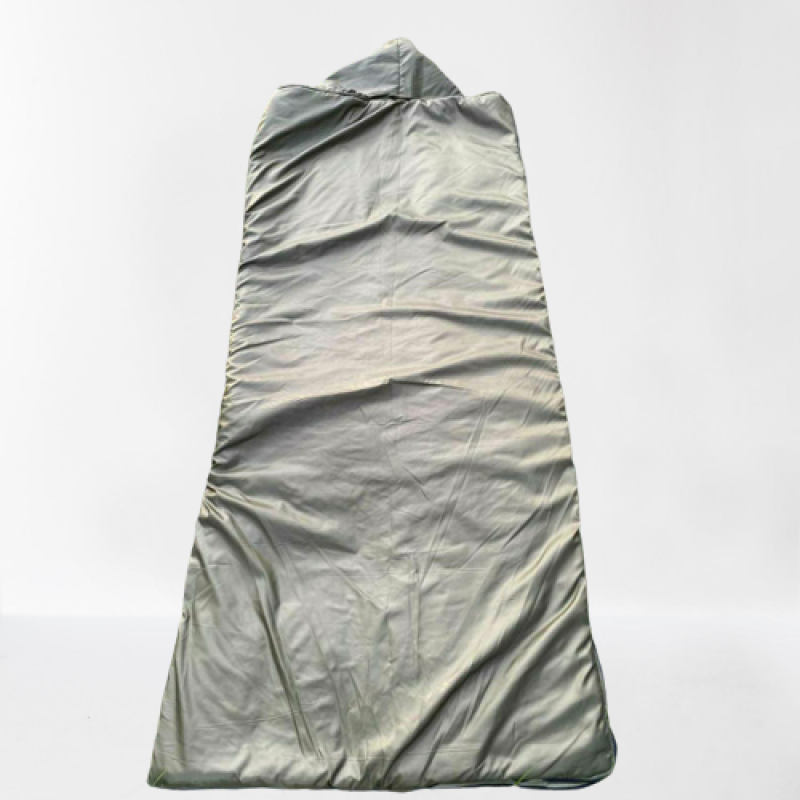 Спальний мішок-ковдра зимовий до - 15° з капюшоном (Олива) водовідштовхуючий