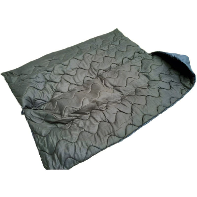 Зимовий спальний мішок - ковдра Fierce Winter до - 15 з капюшоном та чохлом для перенесення (Синій)