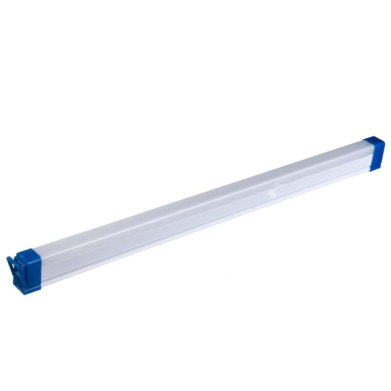 Світлодіодна Led лампа-ліхтар 50 см 100 Вт акумуляторний 3600 мАг з магнітом, петлею, USB зарядка SENDL AY-T5DG White