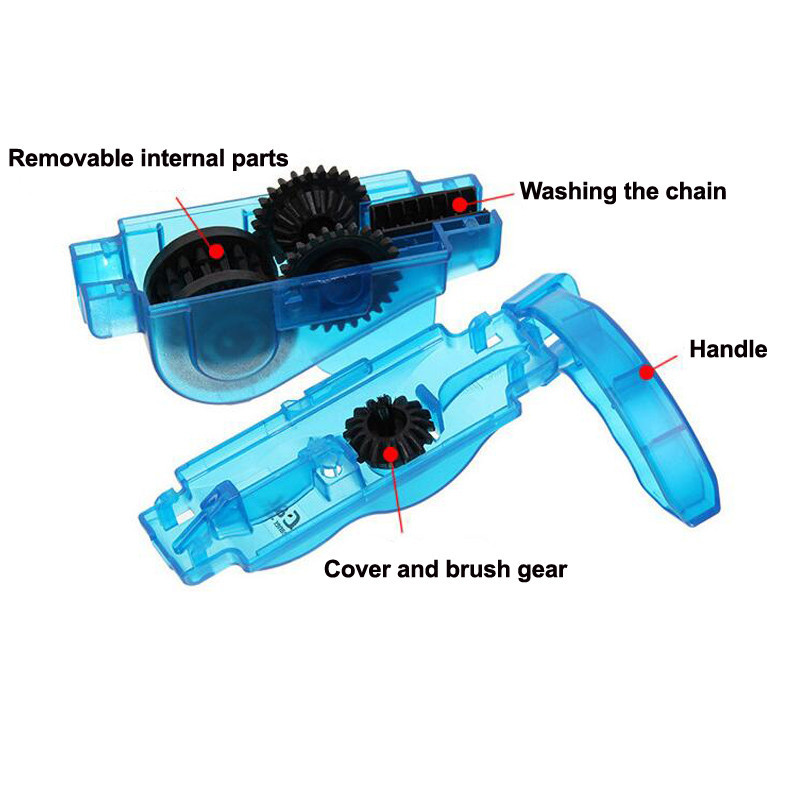 Комплект инструментов универсальный набор для чистки велосипеда с щетками West Biking 0719239 Yellow