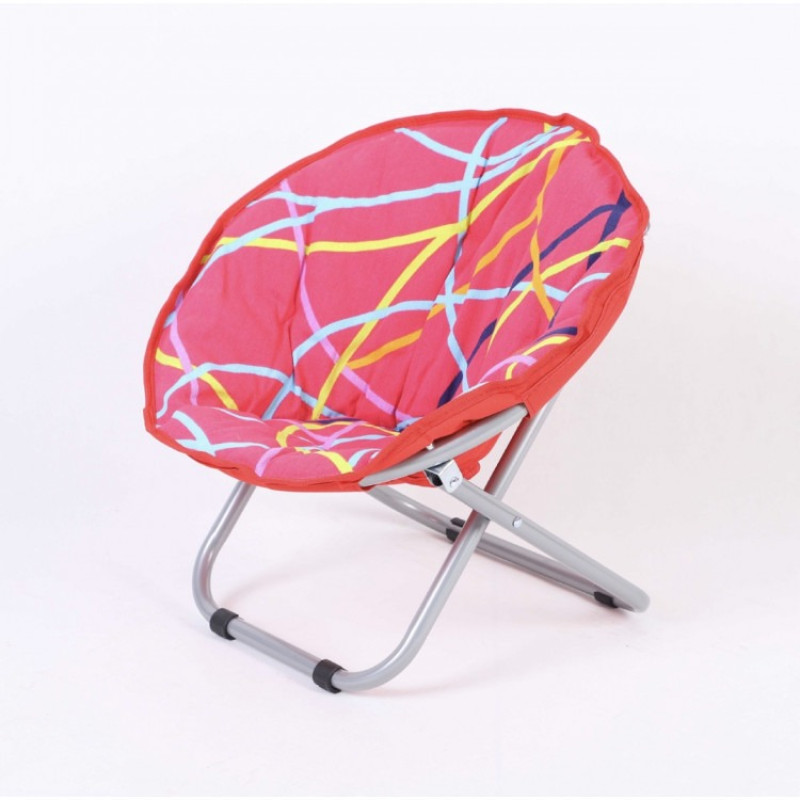 Крісло розкладне Camp Chair кругле для кемпінгу, риболовлі та відпочинку Multicolor