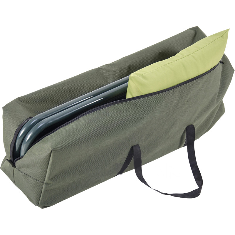 Розкладачка ліжко Compact Bag D25 з каркасом із сталі 25х77х200см Vitan Green Розкладачка ліжко Compact Bag D25 з каркасом із сталі 25х77х200см Vitan Green