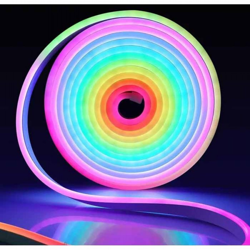 Светодиодная неоновая USB Led лента 5м, пульт, RGB, APP Bluetooth SFK-11 Multicolor SFK-11 Multicolor