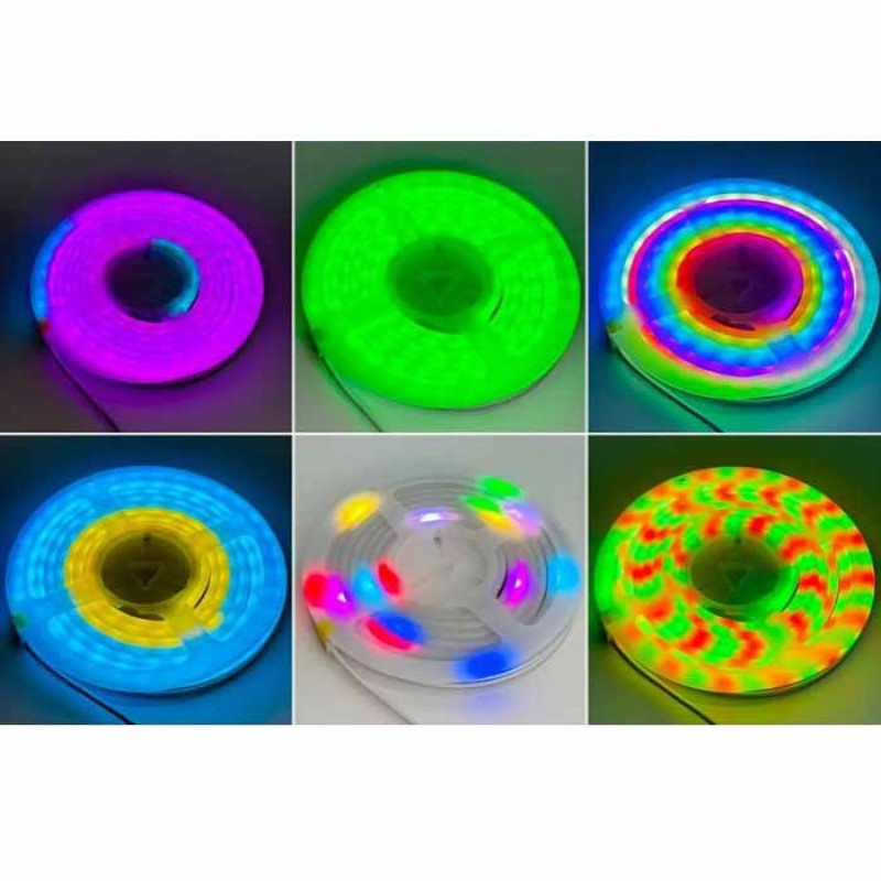 Светодиодная неоновая USB Led лента 5м, пульт, RGB, APP Bluetooth SFK-11 Multicolor SFK-11 Multicolor