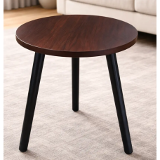 Приставний журнальний столик Modern Table приліжковий наддиванний 40х40см (MT-7811) Black