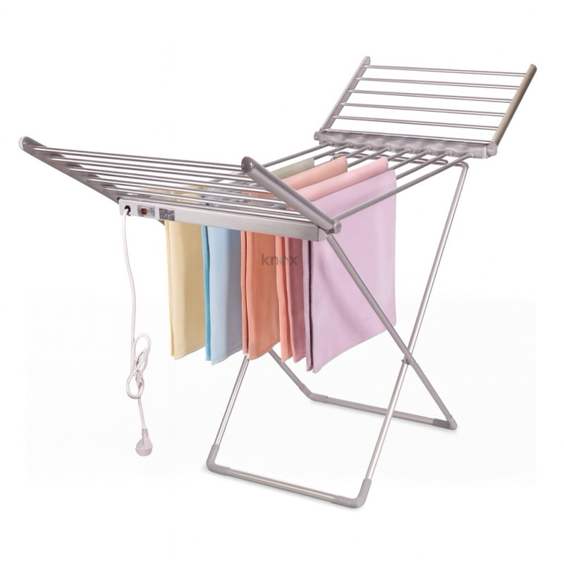 Электрическая сушилка для белья напольная Clothes Dry 230W с обогревом боковых крыльев Besser PRO 148х54х73 (BP-10292)