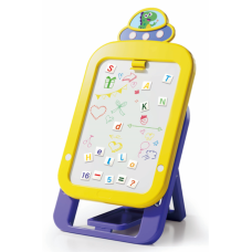 Дитяча двостороння магнітна дошка для малювання 40х30см Magic-Paint MP-7623 Yellow