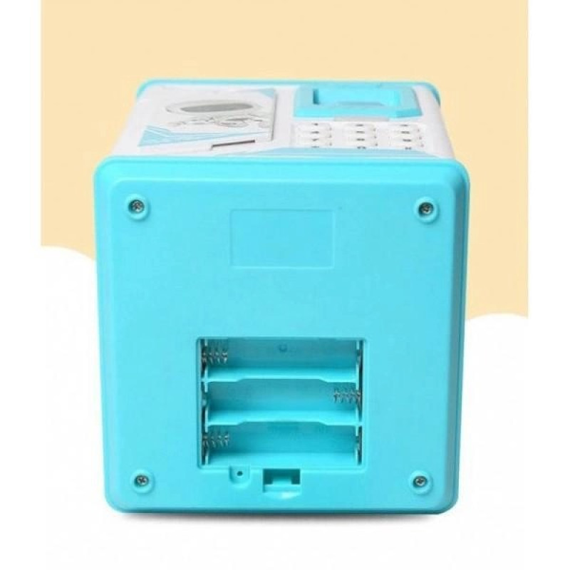 Дитяча сейф-скарбничка інтерактивна з кодовим замком та імітатором відбитка пальців Azure Дитяча сейф-скарбничка інтерактивна з кодовим замком та імітатором відбитка пальців Azure