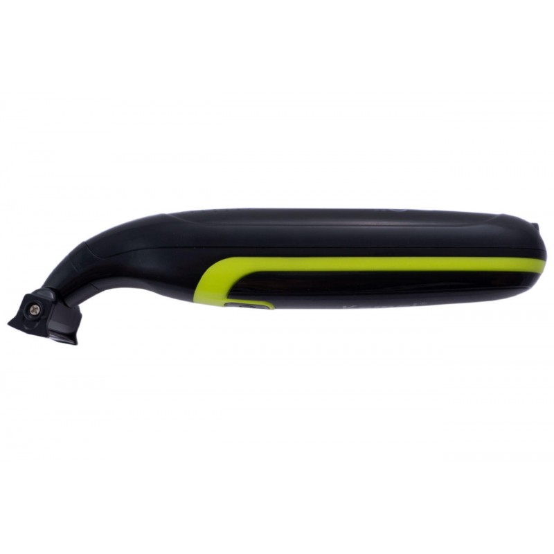 Електробритва акумуляторна чоловіча для вологого та сухого гоління Kemei KM-661 Black/Green