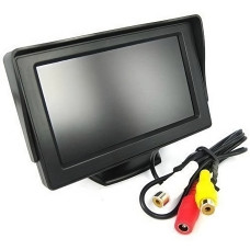 Автомобільний монітор для камери заднього огляду Terra Color TFT 4.3" 320*240 Black