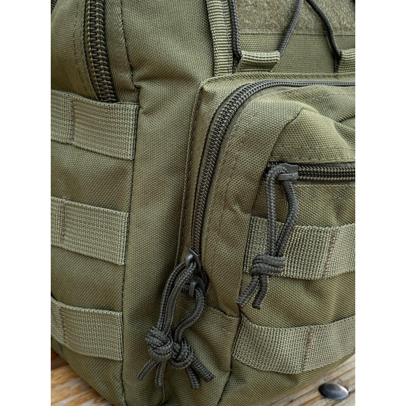 Тактичний рюкзак Tactic Backpack сумка на плече 10л 28х10х20 см (Olive)