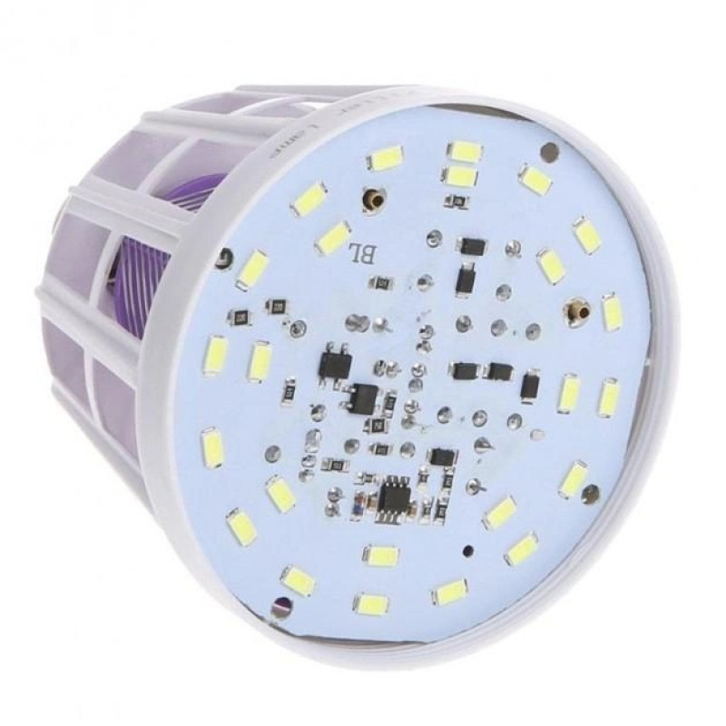 Світлодіодна лампа антимоскітна електрична пастка знищувач комарів для дому зі світлом Zapp Light White