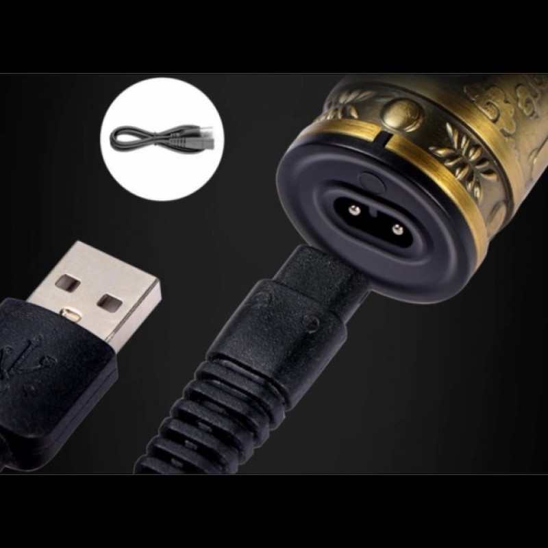 Професійна бездротова машинка 5 Вт для стрижки волосся бороди вусів з насадками 1000 мА VGR V-082 Black Професійна бездротова машинка 5 Вт для стрижки волосся бороди вусів з насадками 1000 мА VGR V-082 Black