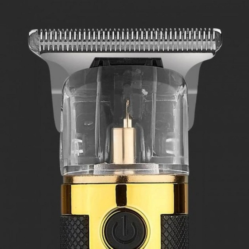 Професійна бездротова машинка 5 Вт для стрижки волосся бороди вусів з насадками 1000 мА VGR V-082 Black Професійна бездротова машинка 5 Вт для стрижки волосся бороди вусів з насадками 1000 мА VGR V-082 Black