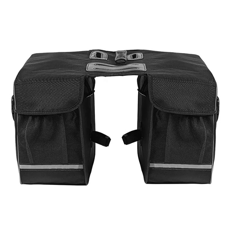 Сумка велосипедна 30л. на багажник з дощовиком West Biking PRO 1230 Black