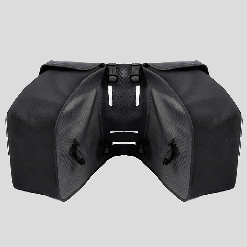 Сумка велосипедна 30л. на багажник з дощовиком West Biking PRO 1230 Black