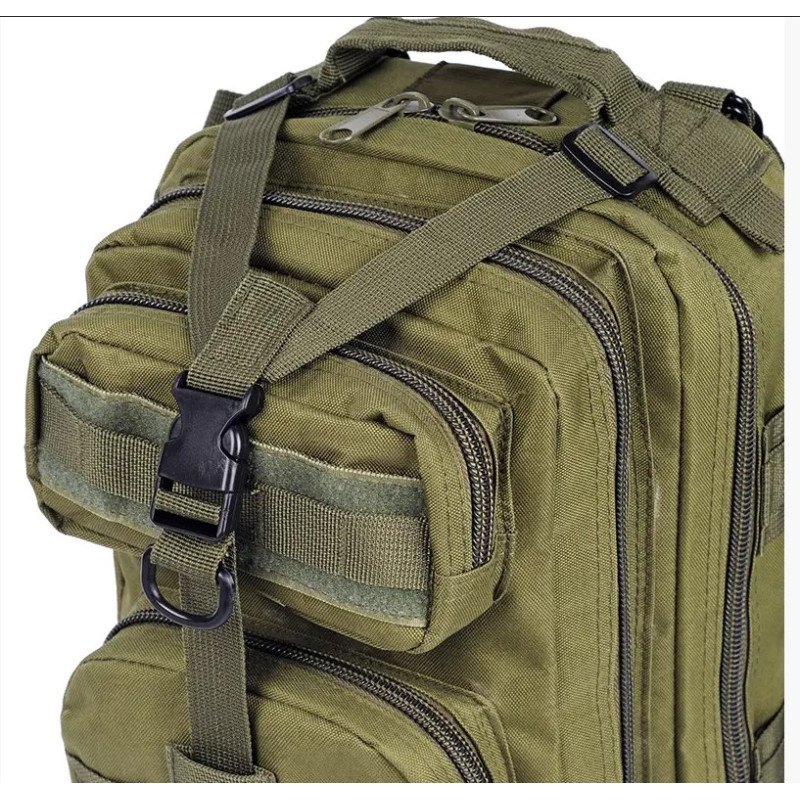 Туристичний рюкзак на 25л матеріал Оксфорд система Molle 45х24х22см Khaki