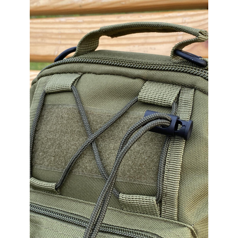 Тактичний рюкзак Tactic Backpack сумка на плече 10л 28х10х20 см (Olive)