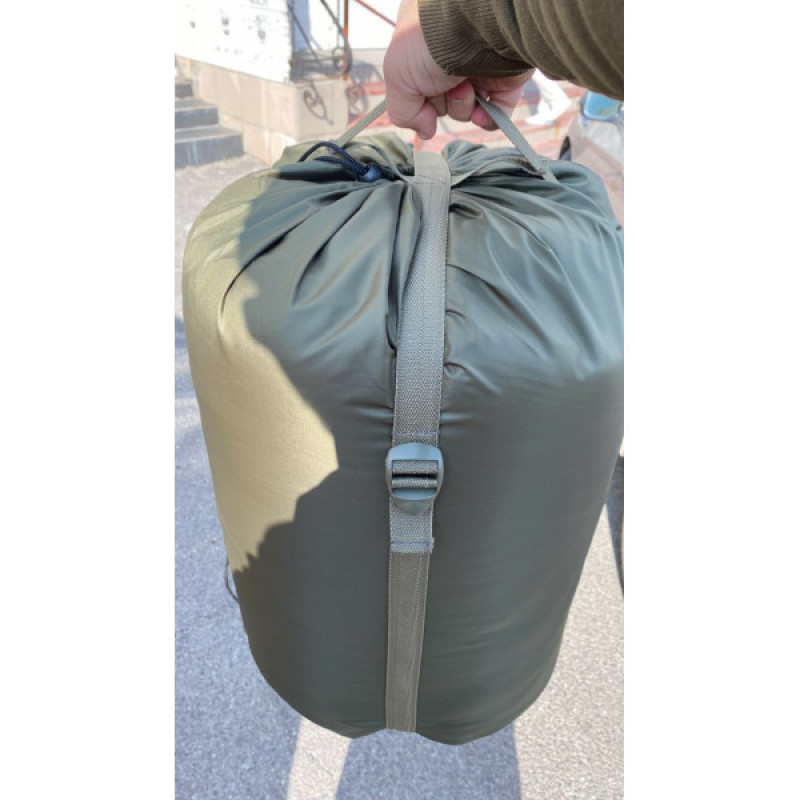 Зимовий спальний мішок - ковдра Fierce Winter до - 25° з капюшоном та чохлом для перенесення (Олива) Зимовий спальний мішок - ковдра Fierce Winter до - 25° з капюшоном та чохлом для перенесення (Олива)