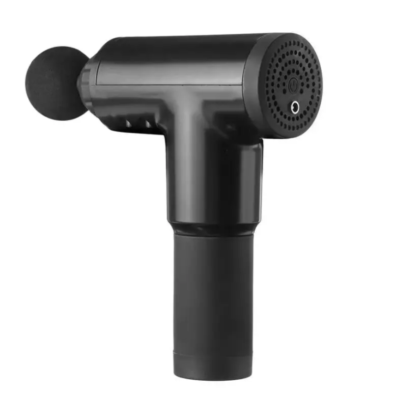 ручний пістолет для перкусійного масажу Massage Gun 320 Black м'язовий масажер портативний
