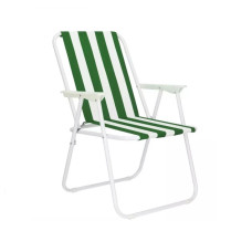 Стілець складаний 76X50X51 метал+тканина для дачі, пікніка EC-0987 Green