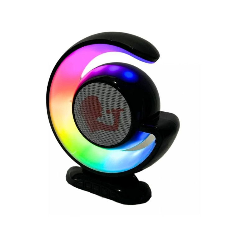 Портативная bluetooth колонка с 2 микрофонами и LED подсветкой Contar YS-110 RGB