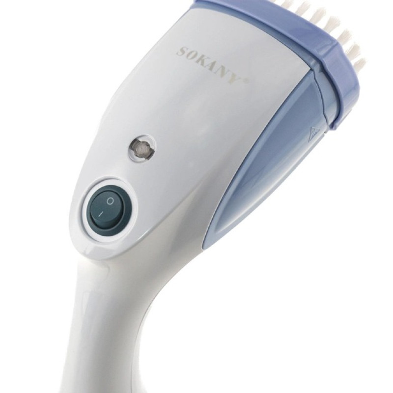 Ручний відпарювач для одягу 260мл 1500Вт SOKANY DF-019 Blue Ручний відпарювач для одягу 260мл 1500Вт SOKANY DF-019 Blue