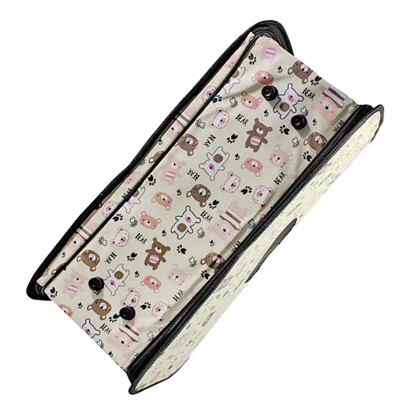 Складна сумка-перенесення для кішок та інших тварин до 5кг текстиль Оксфорд 52х22х29см Taotaopets (243307) Beige