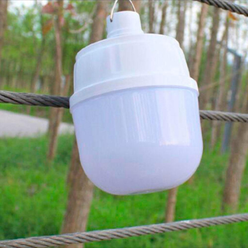 Кемпінгова LED лампа - ліхтар акмуляторний 6 Вт із сонячною панеллю JD-2022 White Кемпінгова LED лампа - ліхтар акмуляторний 6 Вт із сонячною панеллю JD-2022 White