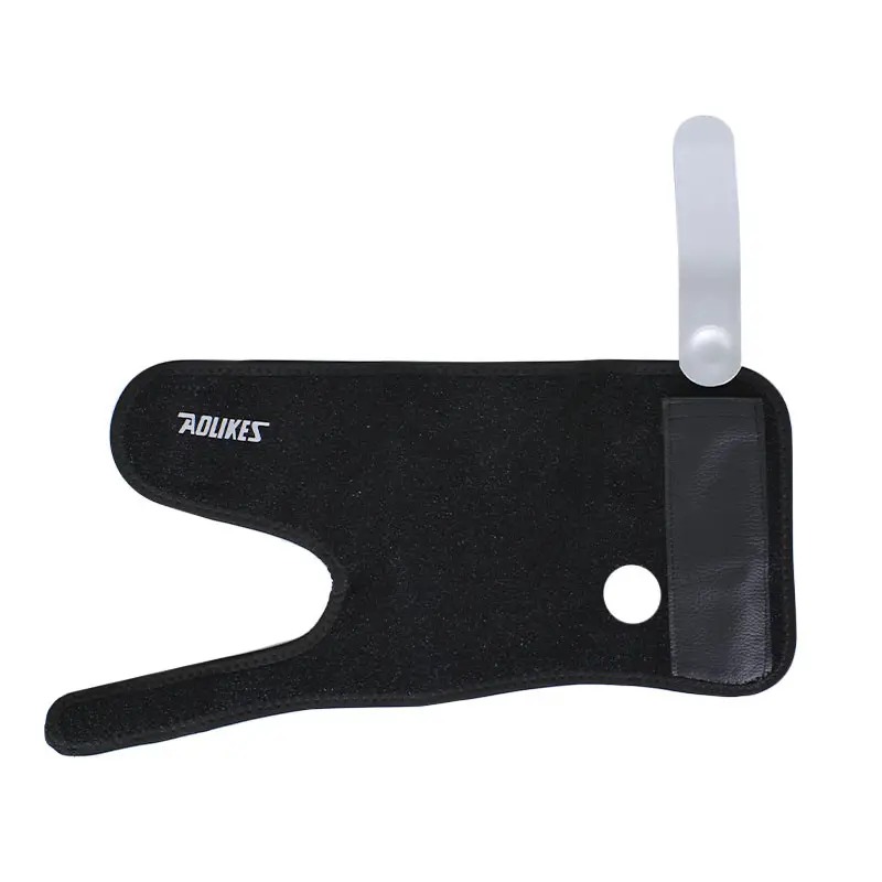 Бандаж на ліве зап'ястя регульований із фіксатором променево-зап'ясткового суглоба неопреновий AOLIKES HS-1676 Left Black