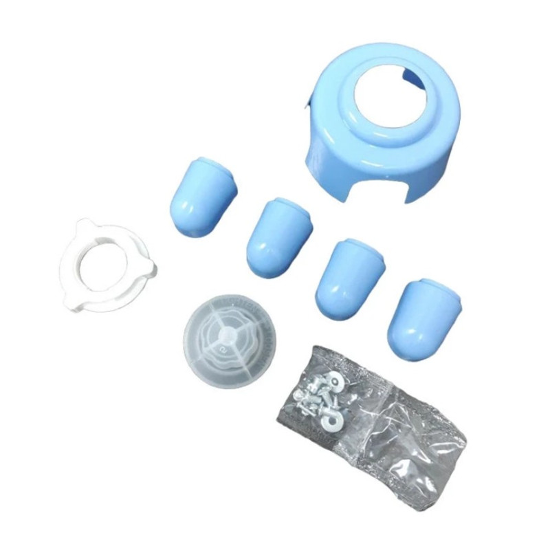 Вентилятор підлоговий з 3 швидкостями та 5 лопастей 70 Вт Rainberg (RB-1601) White