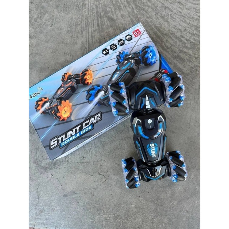 Машинка перевертиш трюкова з пультом Stunt Car на радіокеруванні до 40м H-6020 Black/Blue Машинка перевертиш трюкова з пультом Stunt Car на радіокеруванні до 40м H-6020 Black/Blue