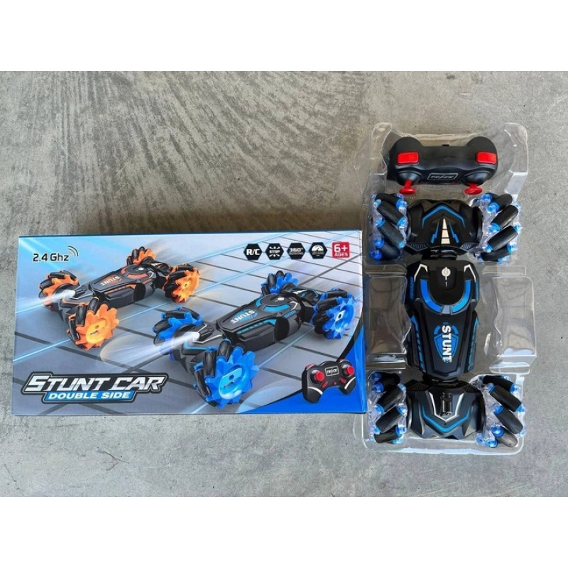 Машинка перевертиш трюкова з пультом Stunt Car на радіокеруванні до 40м H-6020 Black/Blue Машинка перевертиш трюкова з пультом Stunt Car на радіокеруванні до 40м H-6020 Black/Blue